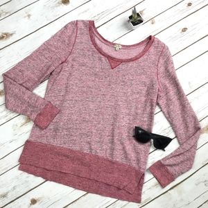 Chip & Pepper California Marbled Red Sweatshirt